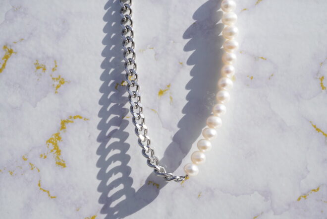 淡水パールネックレス