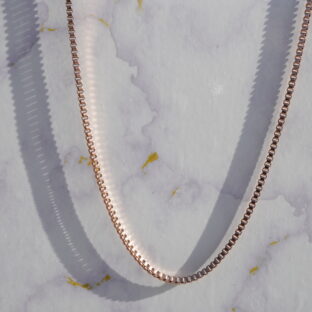 316L chain necklace（pink）