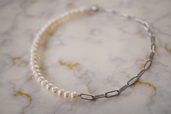 淡水パールネックレス